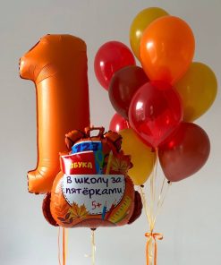 Сет шаров Снова в школу