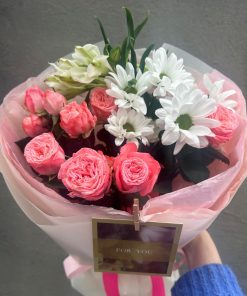 Букет Розовый сад