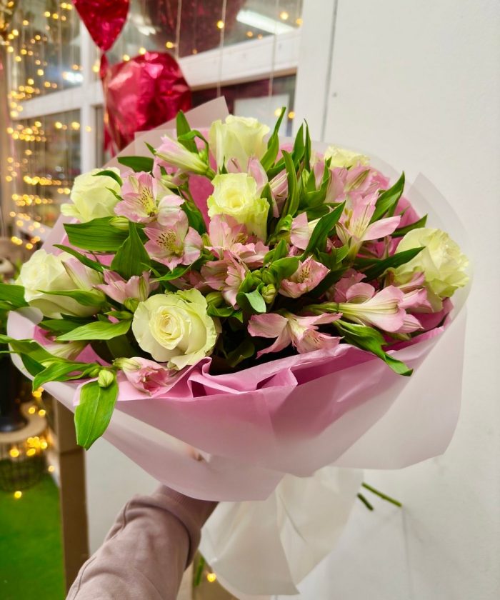 Букет белое счастье