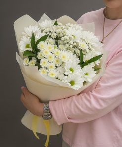 Букет романтичная хризантема