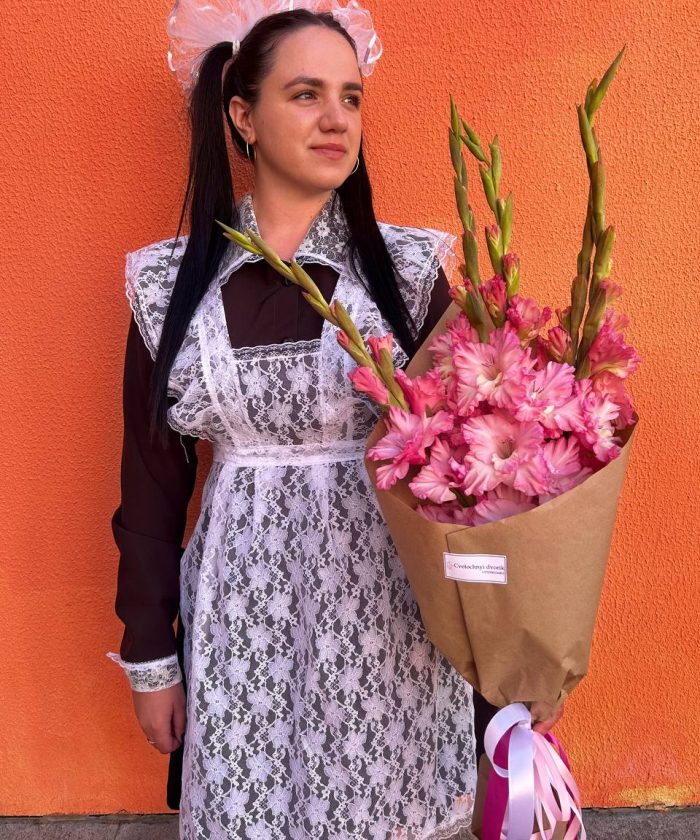 Букет гладиолусы