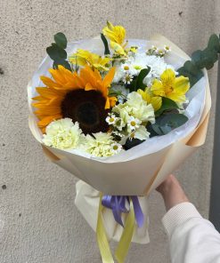 Букет желтое солнышко