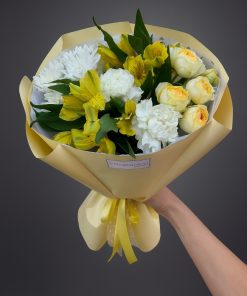 Букет желтые искры