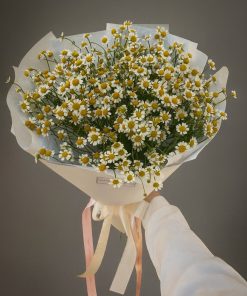 Букет романтичная ромашка