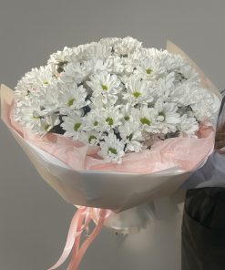 Букет невесомые хризантемы